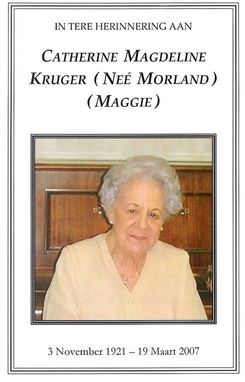 KRUGER-Catherine-Magdeline-Nn-Maggie-nee-Morland-1921-2007-F_1