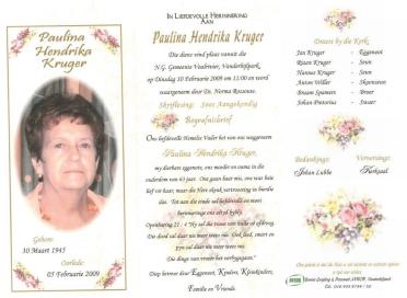 KRUGER-Paulina-Hendrika-1945-2009-F