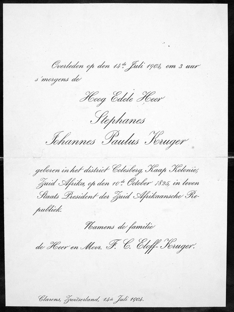 KRUGER-Stephanes-Johannes-Paulus-Nn-Paul-1825-1904-Staats Pres ZAR-M_1