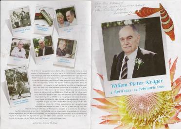 KRUGER-Willem-Pieter-Nn-Bill-1923-2010-M