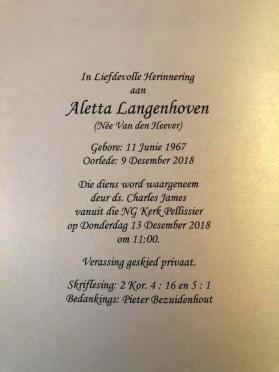LANGENHOVEN-Aletta-nee-VanDenHeever-1967-2018-F