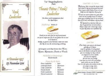 LAUBSCHER-Surnames-Vanne