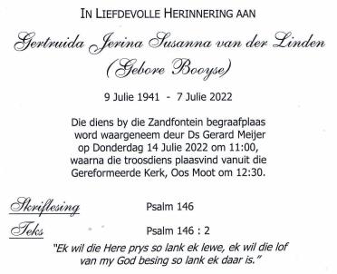 LINDEN-VAN-DER-Gertruida-Jerina-Susanna-Nn-Rina-nee-Booyse-1941-2022-F_2