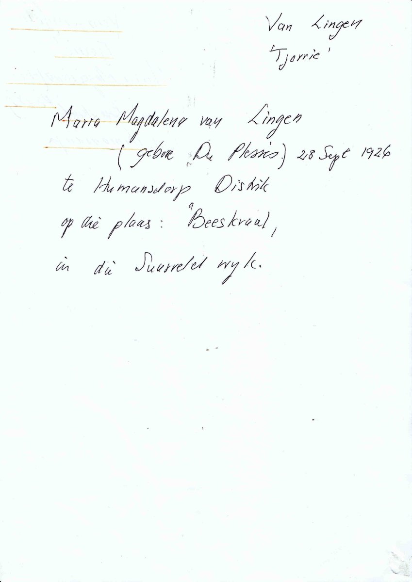 LINGEN-VAN-Maria-Magdalena-Nn-Tjorrie-nee-DuPlessis-1926-2015-F_4
