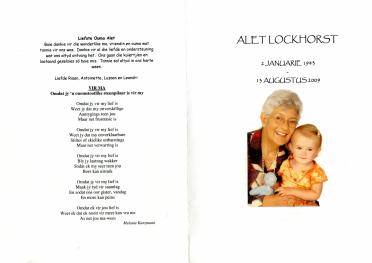 LOCKHORST-Surnames-Vanne