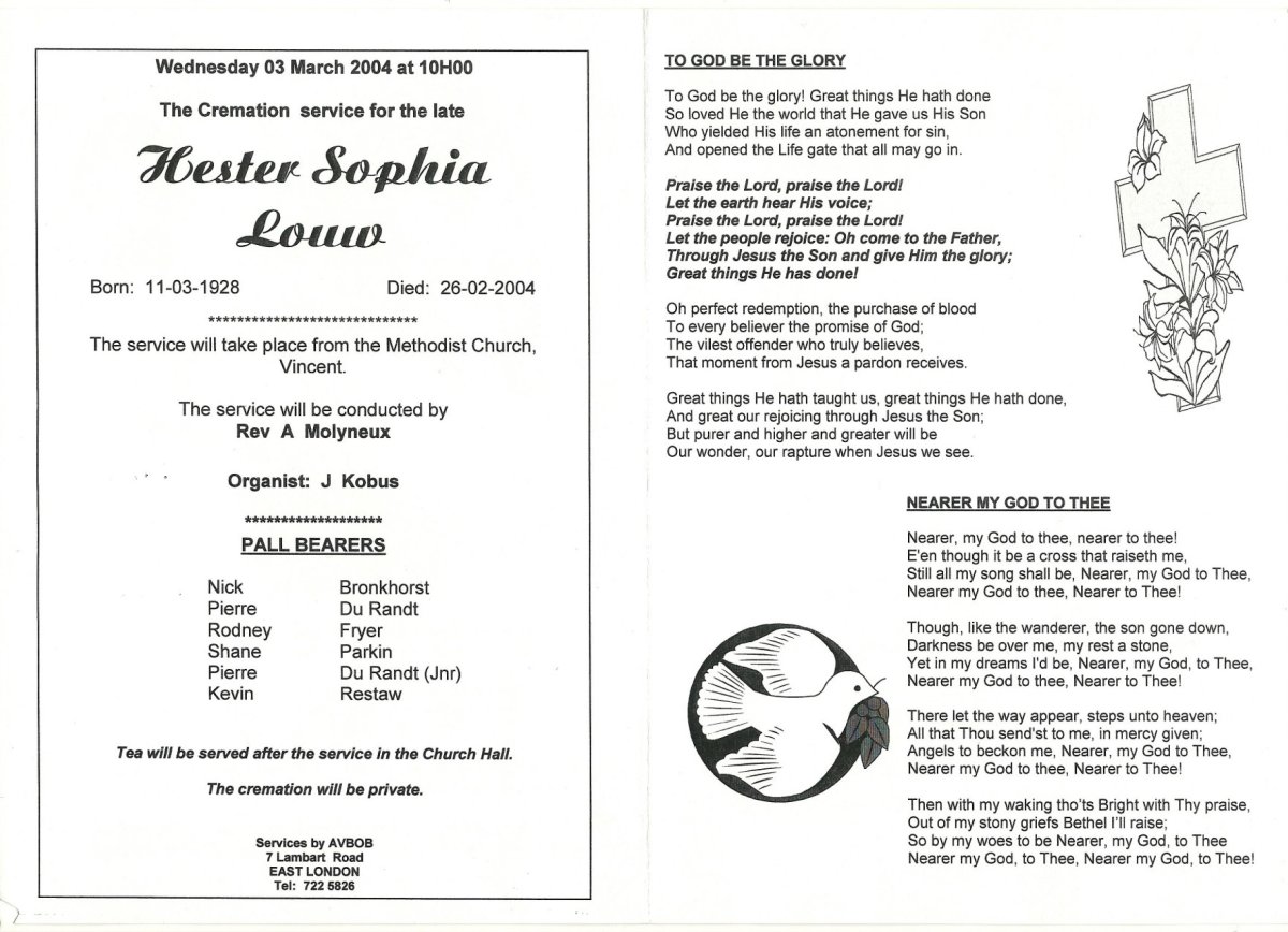 LOUW-Hester-Sophia-nee-Maree-1928-2004-F_2