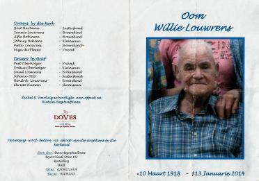LOUWRENS-Surnames-Vanne