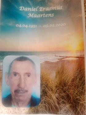 MAARTENS-Daniel-Erasmus-1951-2020-M