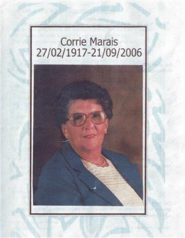 MARAIS-Cornelia-Martha-Maria-Nn-Corrie-nee-VanDerMerwe-1917-2006-F_1