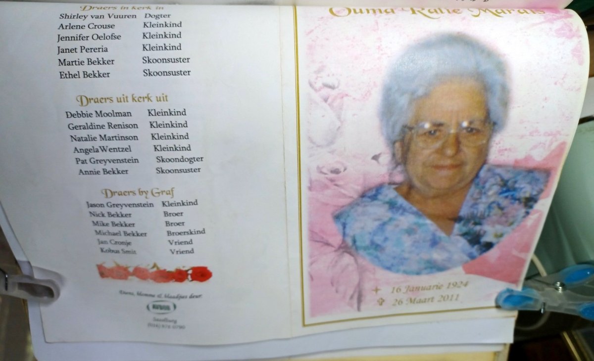 MARAIS-Engela-Dorathea-Maria-Nn-Ralie-nee-Bekker-X-Greyvenstein-1924-2011-F-01