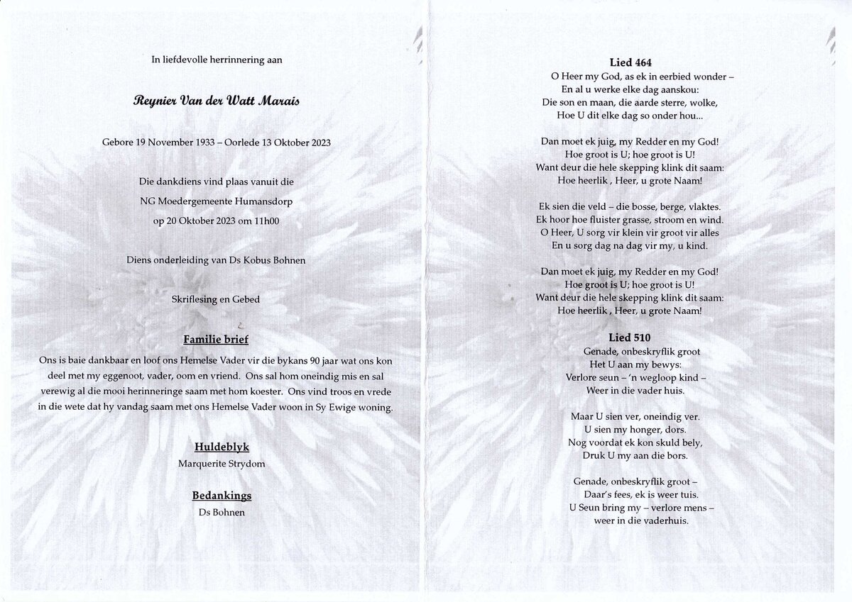 MARAIS-Reynier-VanDerWatt-1933-2023-M-02