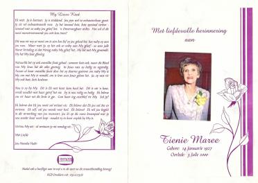 MAREE-Martina-Fredrika-Nn-Tienie-nee-Berry-1927-2000-F