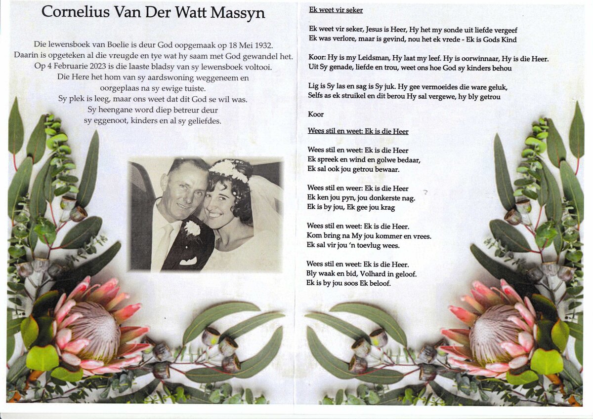 MASSYN-Cornelius-VanDerWatt-Nn-Boelie-1932-2023-M_2
