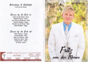 MERWE-VAN-DER-Fritz-Thomas-Nn-Fritz-1991-2018-M