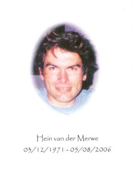MERWE-VAN-DER-Hein-1971-2006-M