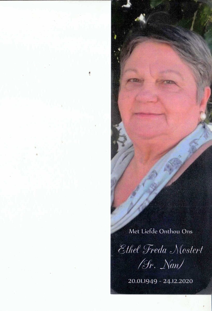 MOSTERT-Ethel-Freda-Nn-SrNan-1949-2020-Sister-F-01