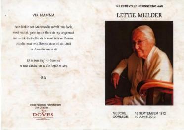 MULDER-Aletta-Elizabeth-Johanna-nee-Matthysen-Nn-Lettie-1912-2010-F