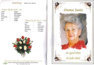 NAGEL-Susana-Maria-Nn-Sarie-1935-2013-F