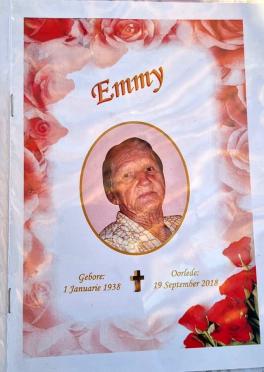 NELSEN-Emmarentia-Magdalena-Marthina-Nn-Emmy-née-Welsch-1938-2018-F