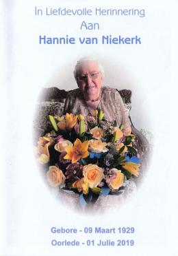 NIEKERK-VAN-Johanna-Hermina-Catharina-Nn-Hannie-1929-2019-F