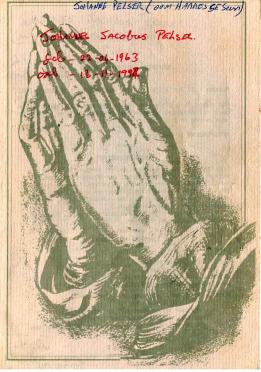 PELSER-Johannes-Jacobus-1963-1992-M