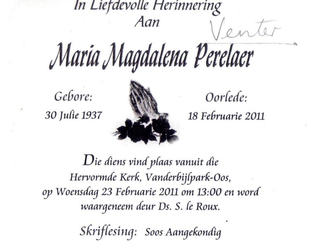 PERELAER-Maria-Magdalena-nee-Venter-1937-2011-F_98