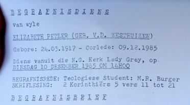 PETZER-Elizabeth-nee-VanDerWesthuizen-1917-1985-F