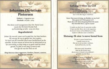 PIETERSEN-Johannes-Christiaan-Nn-Johan-1921-2009-M_2