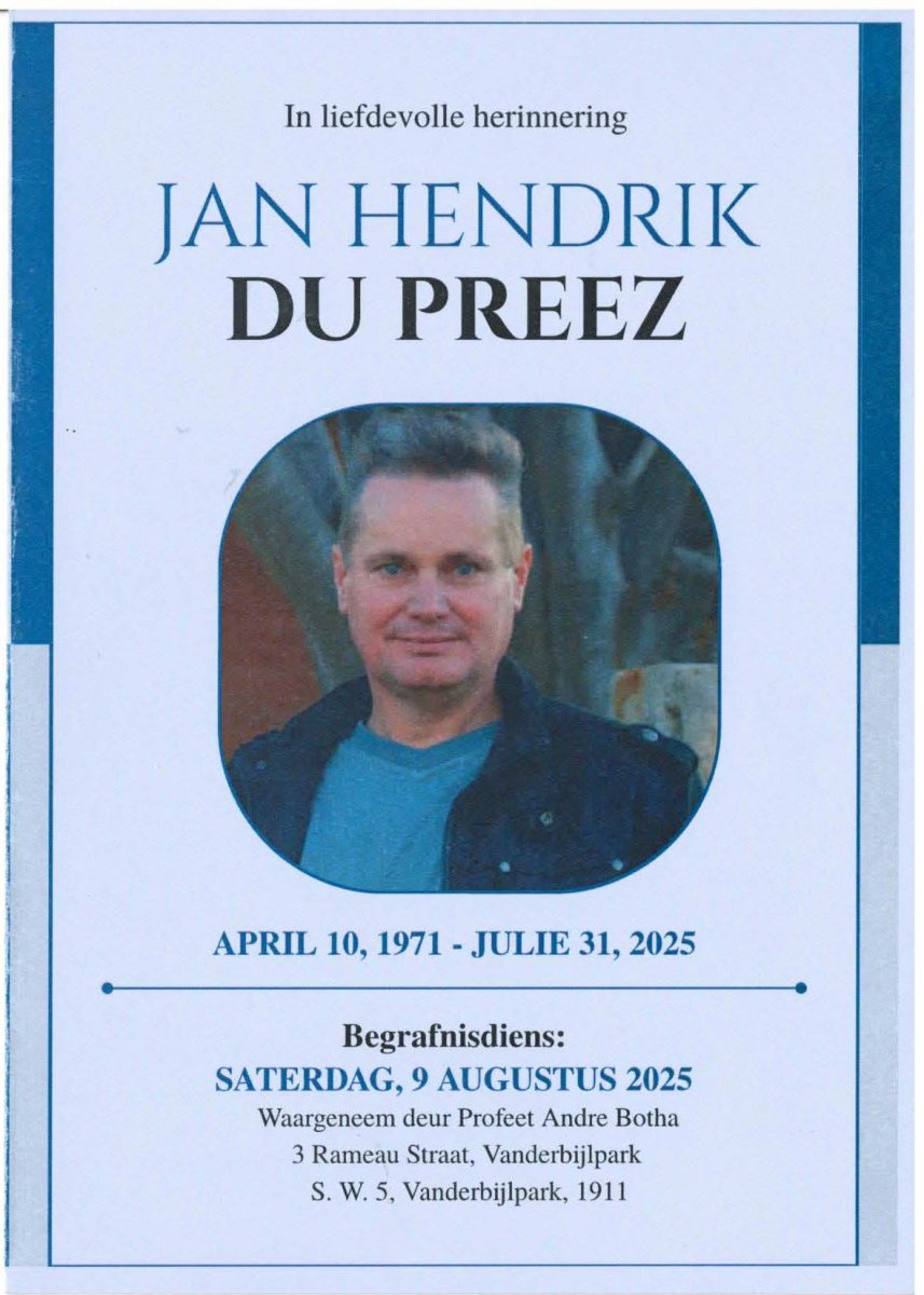 PREEZ-DU-Jan-Hendrik-Nn-Hendry-1971-2025-M-01
