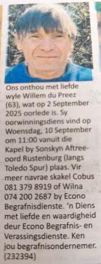 PREEZ-DU-Willem-1961-2025-M-01