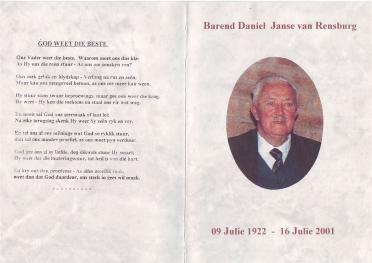RENSBURG-JANSE-VAN-Barend-Daniel-1922-2001-M