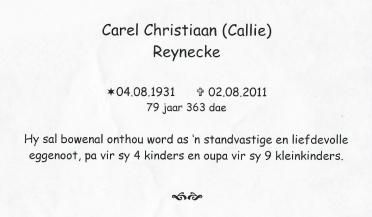 REYNEKE-Carel-Christiaan-Nn-Callie-1931-2011-M_2