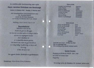 ROMBURGH-VAN-Surnames-Vanne