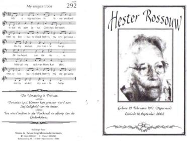 ROSSOUW-Hester-Cornelia-Nn-Hester-nee-Opperman-1917-2002-F