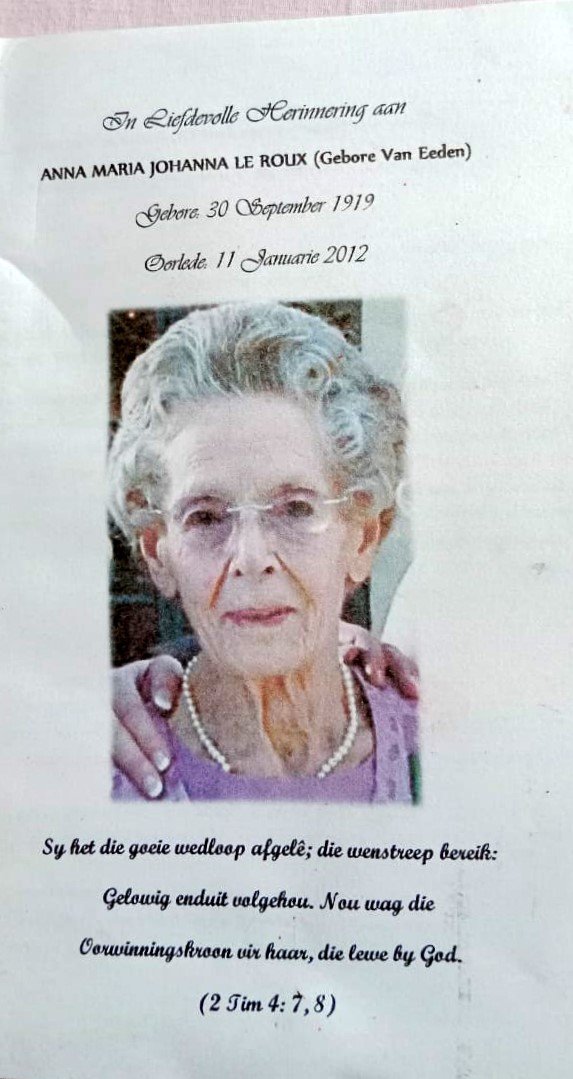 ROUX-LE-Anna-Maria-Johanna-nee-VanEeden-1919-2012-F_1