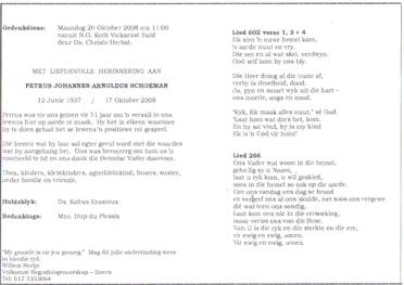 SCHOEMAN-Petrus-Johannes-Arnoldus-Nn-Petrus-1937-2008-M_2