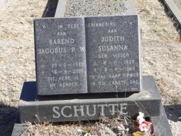 SCHUTTE-Barend-Jacobus-Phillippus-Wilhelmus-1920-2007-M