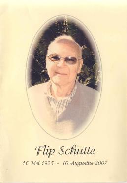 SCHUTTE-Phillippus-Jacobus-1925-2007-M