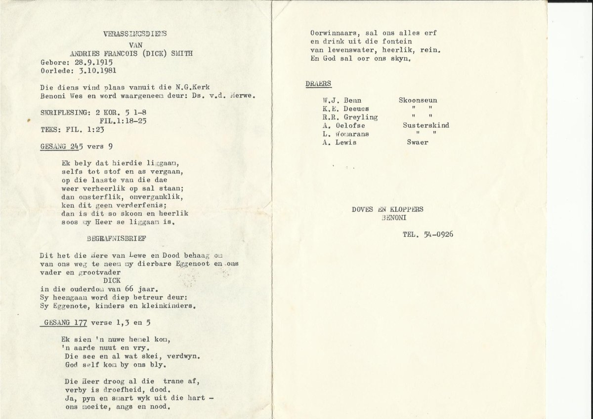 SMITH-Andries-Francois-1915-1981-M_1