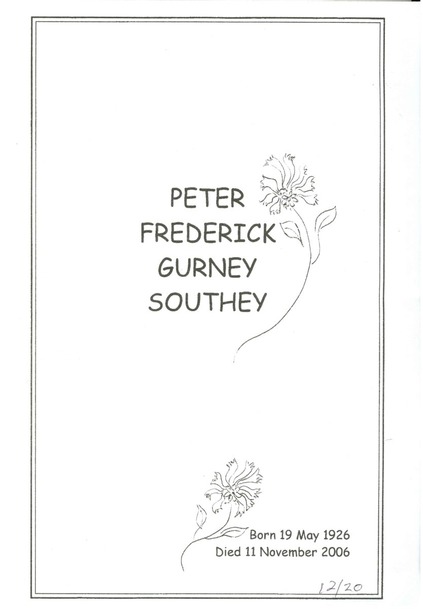 SOUTHEY-Peter-Frederick-Gurney-1926-2006-M_1