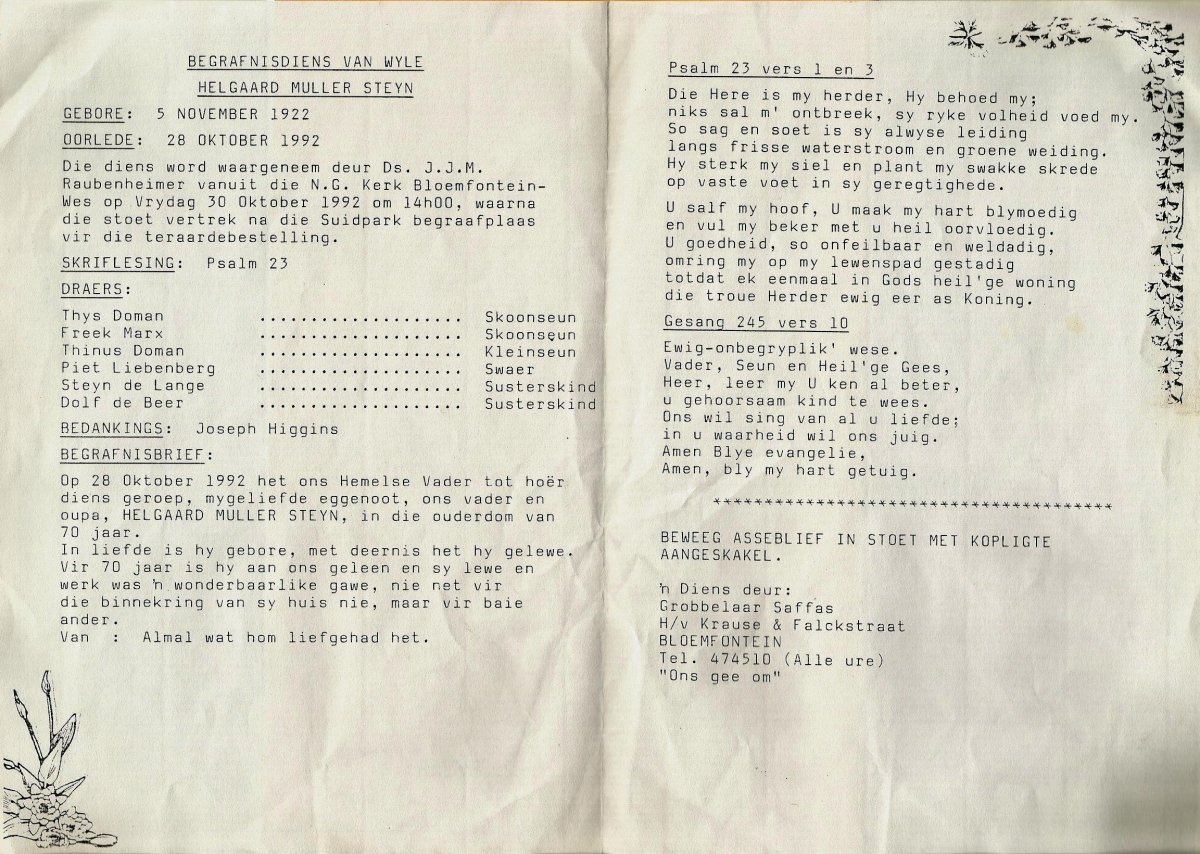 STEYN-Helgaard-Muller-1922-1992-M_1