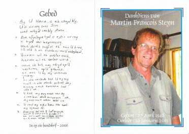 STEYN-Martin-Francois-Nn-Soepie-1948-2013-Ds-M_1