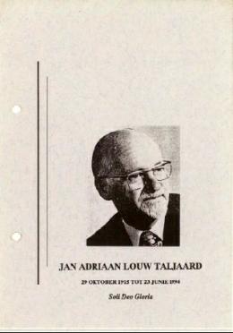 TALJAARD-Jan-Adriaan-Louw-Nn-Jan-1915-1994-GGSA.NoordWesVersameling-M