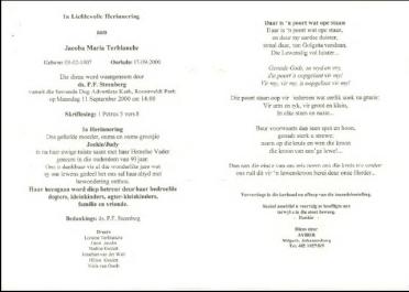 TERBLANCHE-Jacoba-Maria-Nn-Joekie.Judy-1907-2000-GGSA.NoordWesVersameling-F