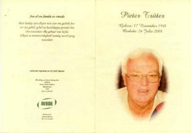 TRÜTER-Pieter.John-Schindler-Nn-Pieter-1948-2008-GGSA.NoordWesVersameling-M