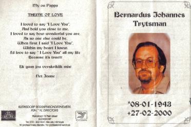 TRYSTMAN-Surnames-Vanne