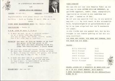 UNDERHAY-Arthur-William-1911-1996-GGSA.NoordWesVersameling-M