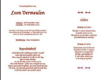 VERMEULEN-Leon-1961-2007-GGSA.NoordWesVersameling-M