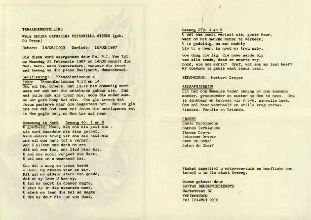 VISSER-Gezina-Catharina-Petronella-née-DuPreez-1903-1987-F_1