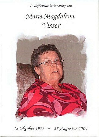 VISSER-Maria-Magdalena-Nn-Lenie-1937-2009-F_2